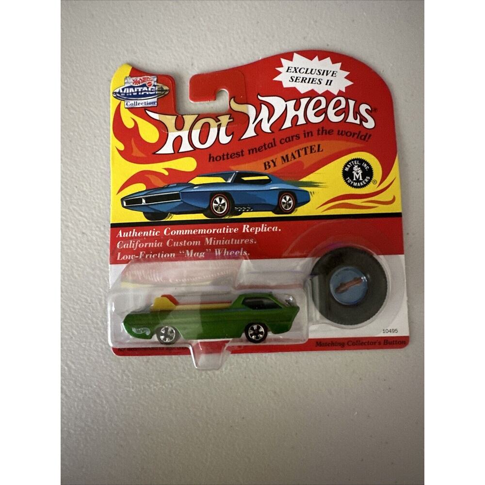 HOT WHEELS VINTAGE COLLECTION 1993 MATTEL DEORA GREEN